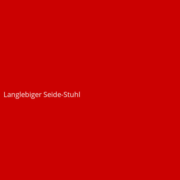 Langlebiger Seide-Stuhl