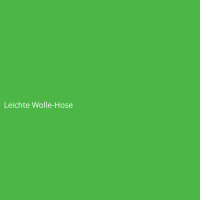 Leichte Wolle-Hose