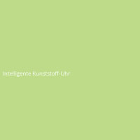 Intelligente Kunststoff-Uhr