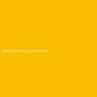 Intelligente Kunststoff-Uhr