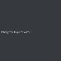 Intelligente Kupfer-Flasche