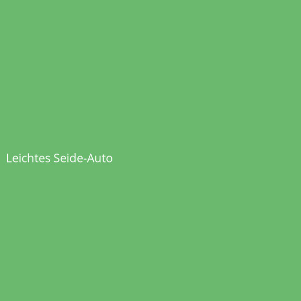 Leichtes Seide-Auto