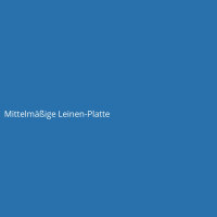 Mittelm&auml;&szlig;ige Leinen-Platte