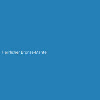 Herrlicher Bronze-Mantel